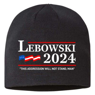 Lebowski 2024 Election Vote Funny Sustainable Beanie