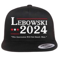 Lebowski 2024 Election Vote Funny Flat Bill Trucker Hat