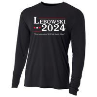 Lebowski 2024 Election Vote Funny Cooling Performance Long Sleeve Crew