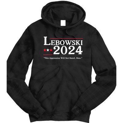 Lebowski 2024 Election Vote Funny Tie Dye Hoodie