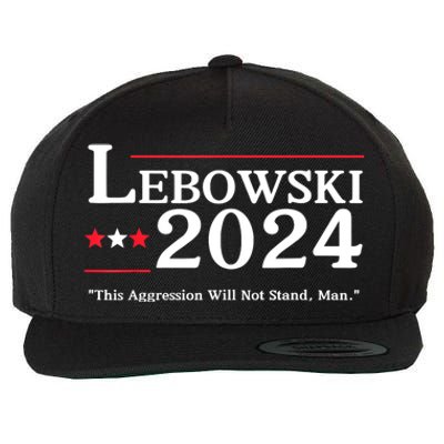 Lebowski 2024 Election Vote Funny Wool Snapback Cap