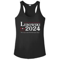 Lebowski 2024 Election Vote Funny Ladies PosiCharge Competitor Racerback Tank