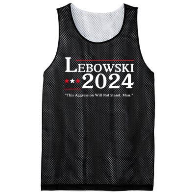 Lebowski 2024 Election Vote Funny Mesh Reversible Basketball Jersey Tank