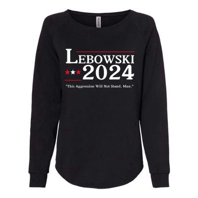 Lebowski 2024 Election Vote Funny Womens California Wash Sweatshirt