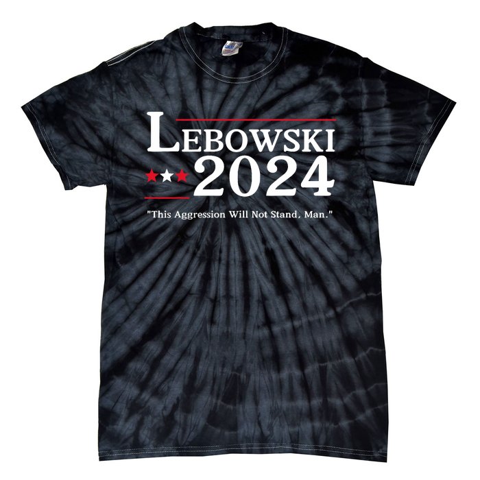 Lebowski 2024 Election Vote Funny Tie-Dye T-Shirt