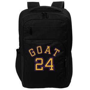 Kobe 24 Goat Jersey Los Angeles Basketball Team Impact Tech Backpack