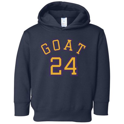 Kobe 24 Goat Jersey Los Angeles Basketball Team Toddler Hoodie