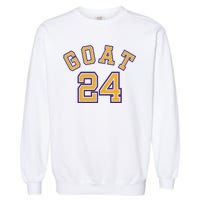 Kobe 24 Goat Jersey Los Angeles Basketball Team Garment-Dyed Sweatshirt