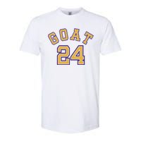 Kobe 24 Goat Jersey Los Angeles Basketball Team Softstyle CVC T-Shirt