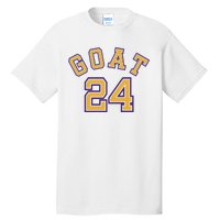 Kobe 24 Goat Jersey Los Angeles Basketball Team Tall T-Shirt