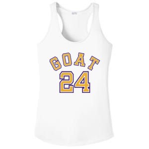 Kobe 24 Goat Jersey Los Angeles Basketball Team Ladies PosiCharge Competitor Racerback Tank