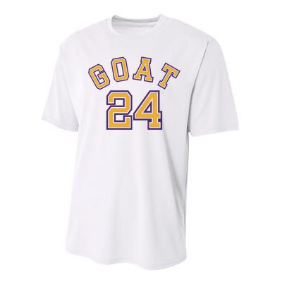 Kobe 24 Goat Jersey Los Angeles Basketball Team Performance Sprint T-Shirt