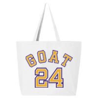 Kobe 24 Goat Jersey Los Angeles Basketball Team 25L Jumbo Tote