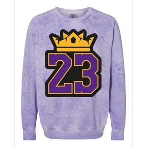 Lebron 23 King Jersey Colorblast Crewneck Sweatshirt