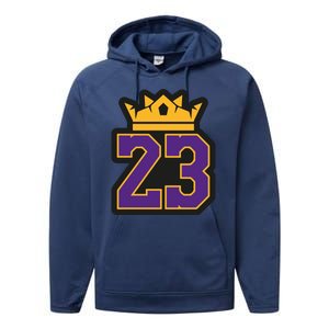 Lebron 23 King Jersey Performance Fleece Hoodie