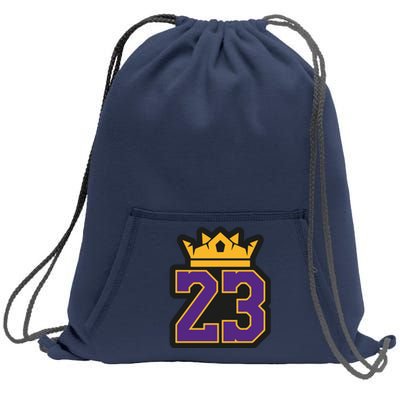 Lebron 23 King Jersey Sweatshirt Cinch Pack Bag