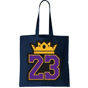 Lebron 23 King Jersey Tote Bag