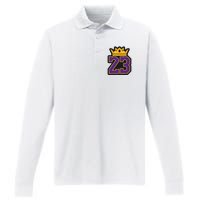 Lebron 23 King Jersey Performance Long Sleeve Polo