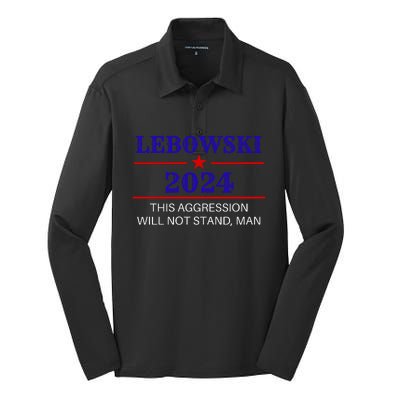 Lebowski 2024 Silk Touch Performance Long Sleeve Polo