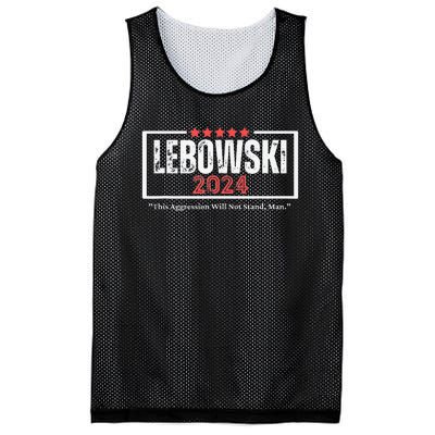 Lebowski 2024 Mesh Reversible Basketball Jersey Tank