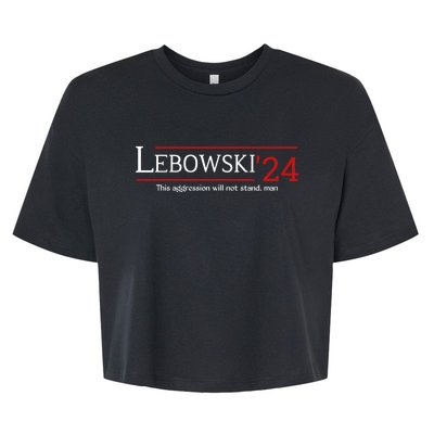 Lebowski 2024 Bella+Canvas Jersey Crop Tee