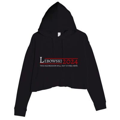 Lebowski 2024 Crop Fleece Hoodie