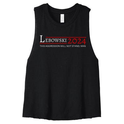 Lebowski 2024 Women's Racerback Cropped Tank