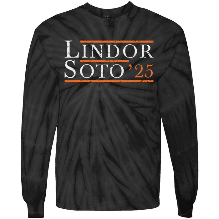 Lindor 25 New York Fan Design Tie-Dye Long Sleeve Shirt