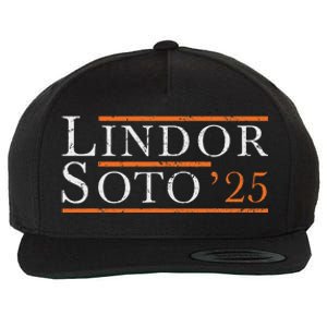 Lindor 25 New York Fan Design Wool Snapback Cap