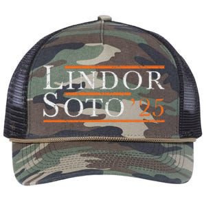 Lindor 25 New York Fan Design Retro Rope Trucker Hat Cap