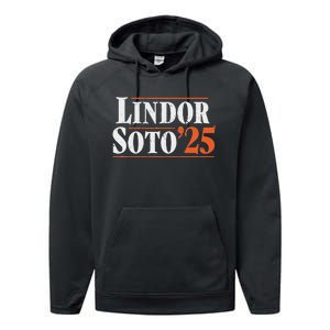 Lindor 25 New York Fan Merch Performance Fleece Hoodie