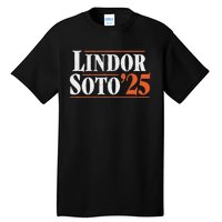 Lindor 25 New York Fan Merch Tall T-Shirt