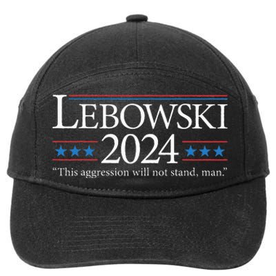 Lebowski 2024 Political Election Vote 2024 7-Panel Snapback Hat