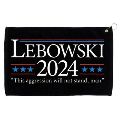 Lebowski 2024 Political Election Vote 2024 Grommeted Golf Towel