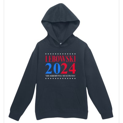 Lebowski 2024 Political Election Vote Urban Pullover Hoodie