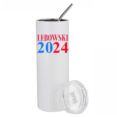 Lebowski 2024 Political Election Vote Stainless Steel Tumbler