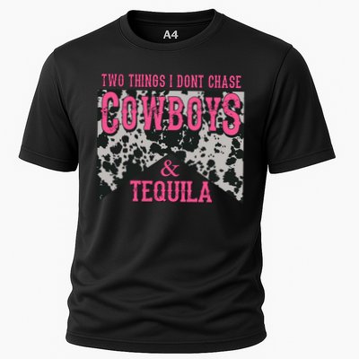 Leopard 2 Things I Don't Chase Cowboys And Tequila Western Gift Performance Shirt