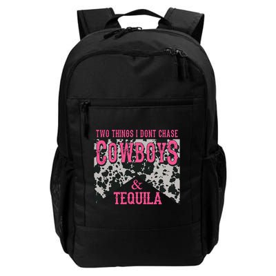 Leopard 2 Things I Don't Chase Cowboys And Tequila Western Gift Backpack