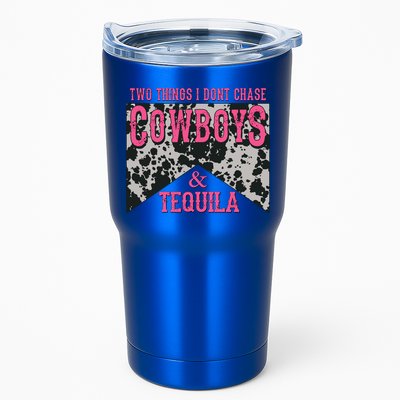 Leopard 2 Things I Don't Chase Cowboys And Tequila Western Gift Tumbler