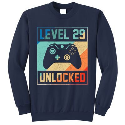 Level 29 Unlocked Video Gamer 29th Birthday Gifts Tee Sweatshirt