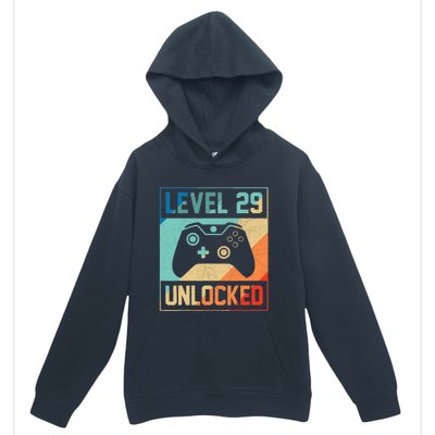 Level 29 Unlocked Video Gamer 29th Birthday Gifts Tee Urban Pullover Hoodie