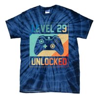 Level 29 Unlocked Video Gamer 29th Birthday Gifts Tee Tie-Dye T-Shirt