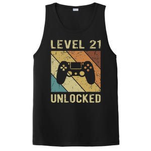 Level 21 Unlocked Birthday Decoration Funny Video Gamer Gift PosiCharge Competitor Tank