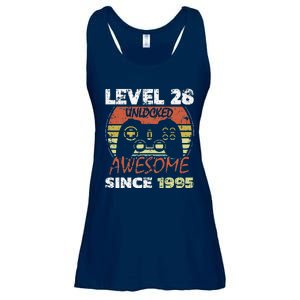 Level 28 Unlocked Awesome Since 1995 28th Birthday Gaming Ladies Essential Flowy Tank