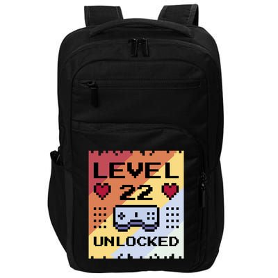 Level 22 Unlocked Birthday Impact Tech Backpack