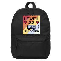 Level 22 Unlocked Birthday 16 in Basic Backpack