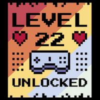 Level 22 Unlocked Birthday 16 in Basic Backpack