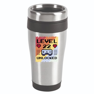 Level 22 Unlocked Birthday 16oz Travel Tumbler