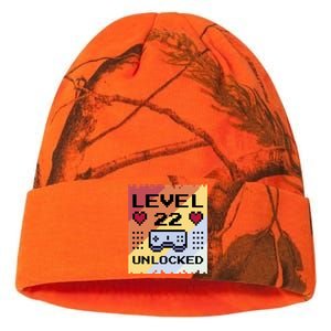 Level 22 Unlocked Birthday Kati Licensed 12" Camo Beanie