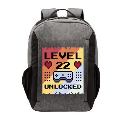 Level 22 Unlocked Birthday Vector Backpack